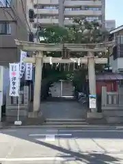 秋葉神社の鳥居