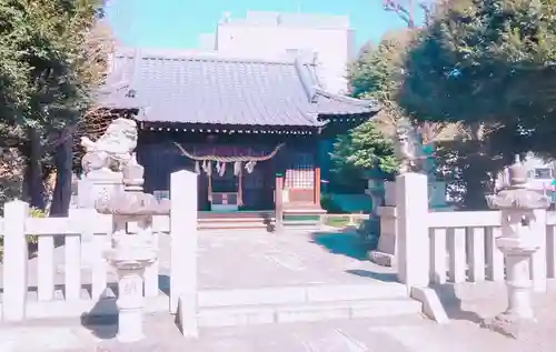 竹塚神社の本殿・本堂