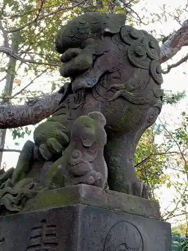 検見川神社の狛犬