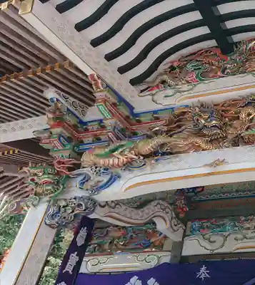 宝登山神社の芸術