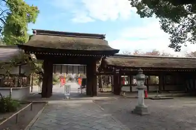 平野神社の山門・神門
