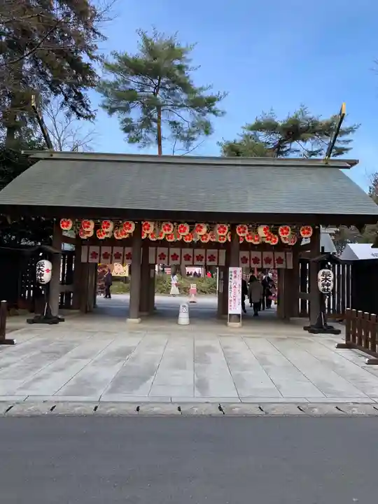 櫻木神社の山門・神門