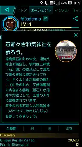 石都々古和気神社(福島県)