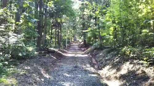 青麻神社の自然