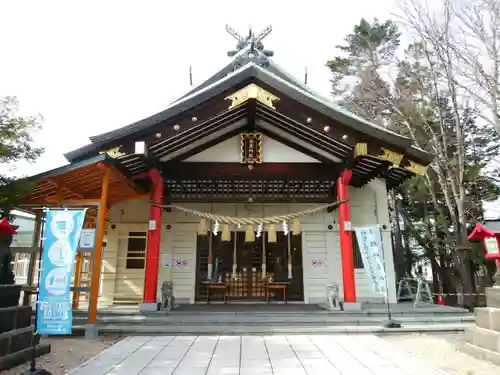 発寒神社の本殿・本堂