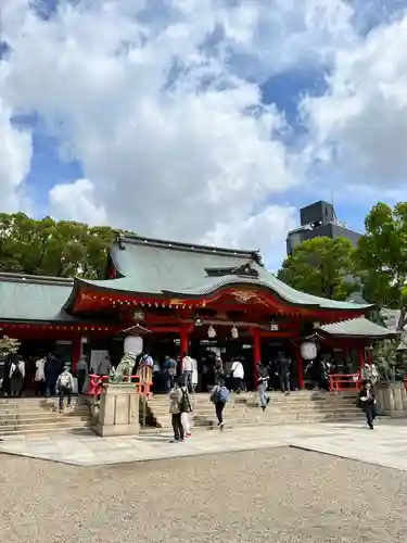 生田神社の本殿・本堂
