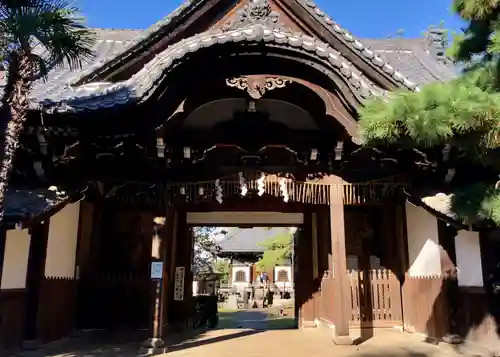 観音寺（世田谷山観音寺）の山門・神門