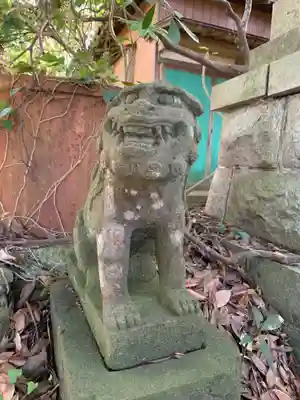 都波岐神社の狛犬