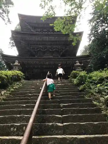 明通寺の塔