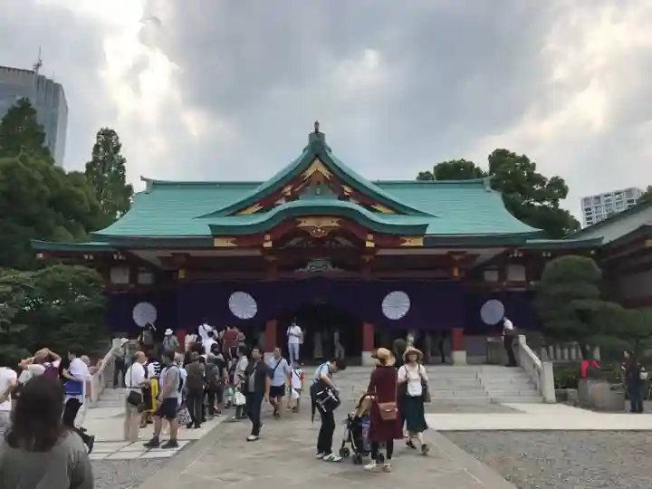 日枝神社の本殿・本堂