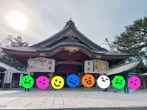 新潟縣護國神社の本殿・本堂