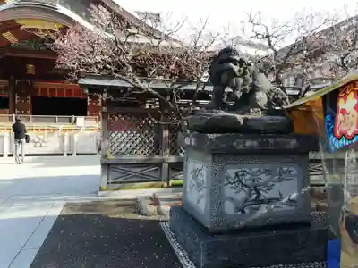 湯島天満宮の狛犬
