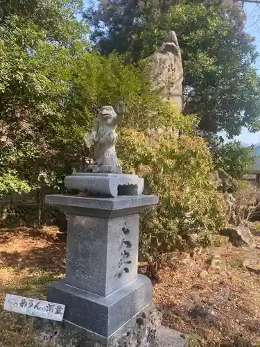 雲八幡宮の狛犬