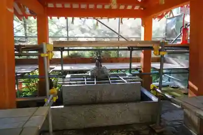 熊野那智大社の手水舎