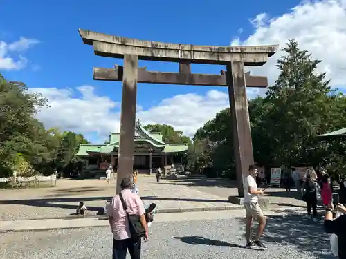 豊國神社の鳥居