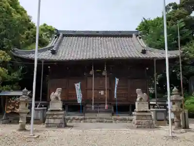 広幡神社の本殿・本堂