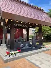 新川皇大神社の手水