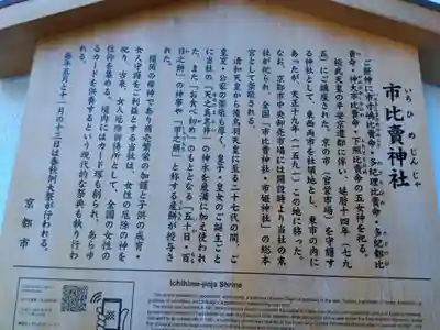 市比賣神社の歴史