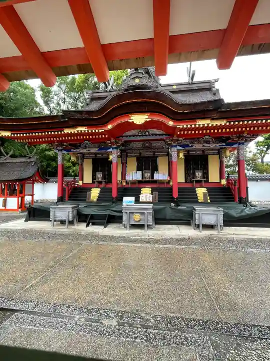 錦織神社の本殿・本堂