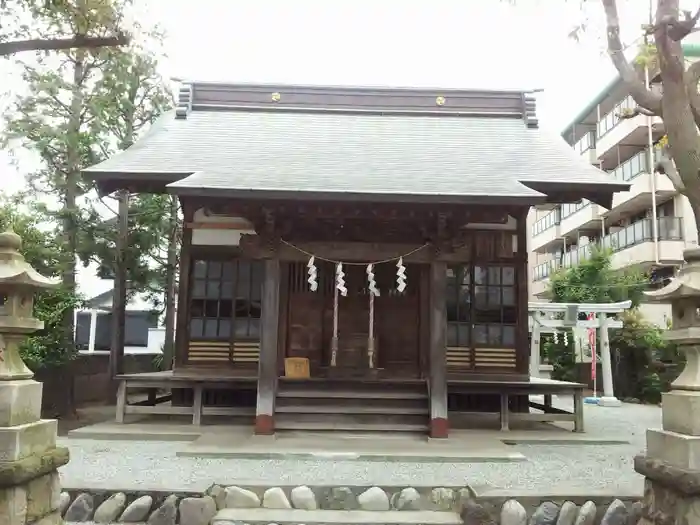 山神社の本殿