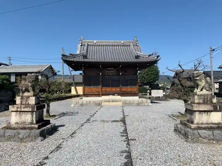北野神社の本殿・本堂
