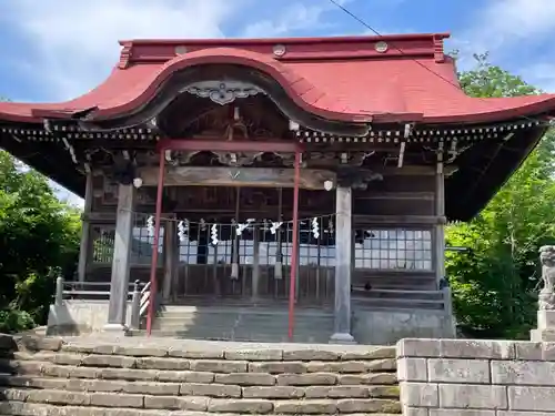 丸瀬布神社の本殿・本堂