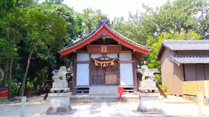 神明社(西別所神明社)の本殿・本堂