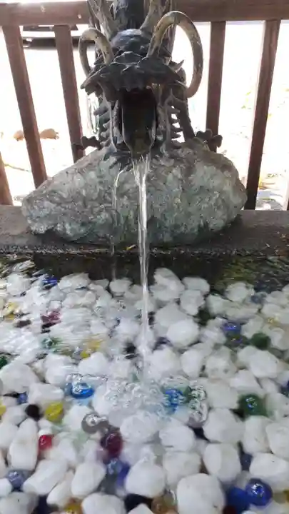 豊平神社の手水舎