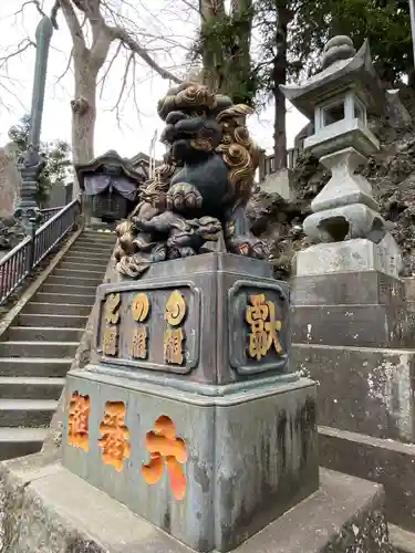 成田山新勝寺の狛犬