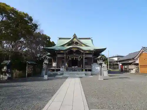 龍口明神社の本殿・本堂