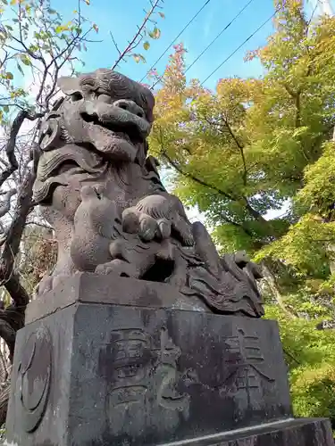 検見川神社の狛犬