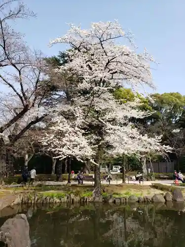 靖國神社の庭園