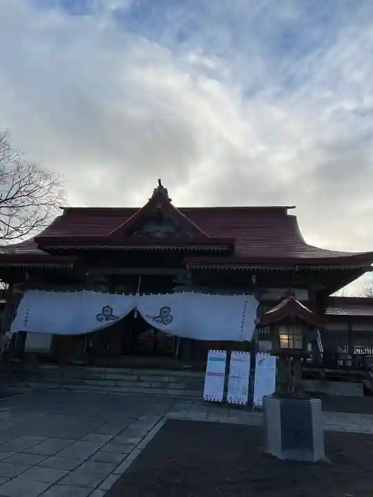 釧路一之宮 厳島神社の本殿・本堂
