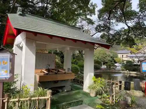 米之宮浅間神社の手水