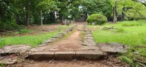 益岡八幡宮の庭園