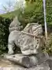 森・深江・青木 総氏神 稲荷神社の狛犬