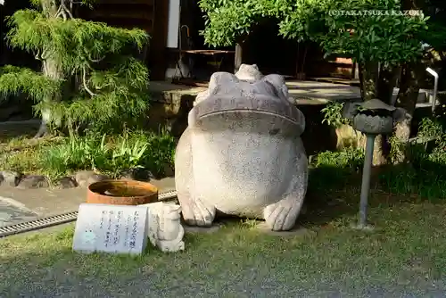 宗建寺の狛犬