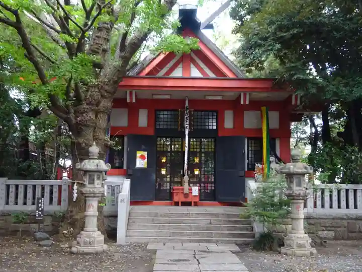 笠䅣稲荷神社の本殿・本堂