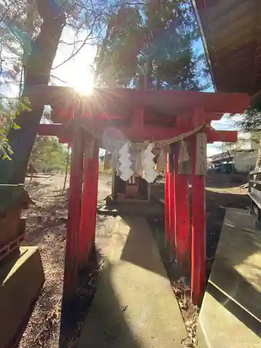 諏訪内山神社の鳥居