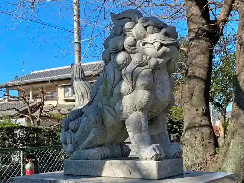 熊野神社の狛犬