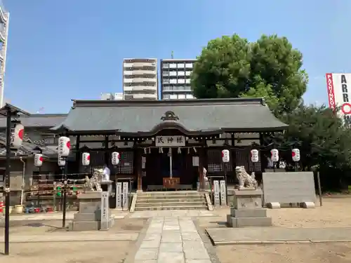 敷津松之宮　大国主神社の本殿