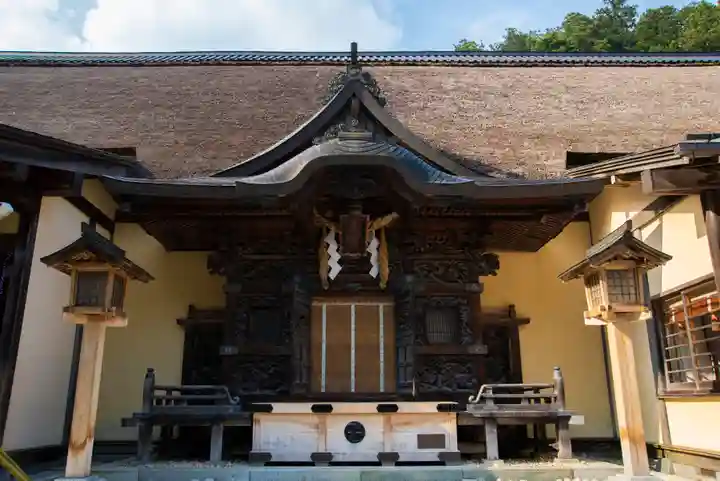 古峯神社の本殿・本堂