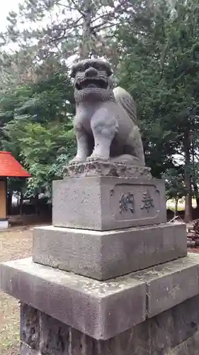 上富良野神社の狛犬