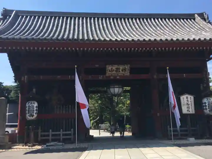 護国寺の山門・神門