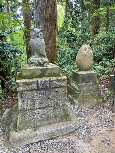 鷲子山上神社の狛犬