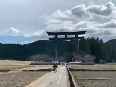 大斎原（熊野本宮大社旧社地）の鳥居