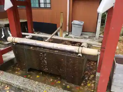 八幡神社の手水舎