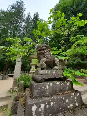 円通三匝堂(さざえ堂)の狛犬