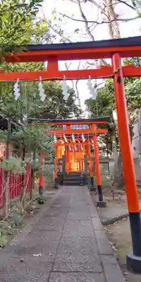 徳持神社の鳥居