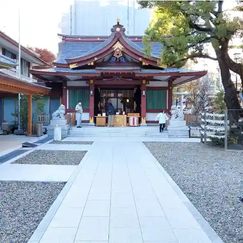 蒲田八幡神社の本殿・本堂